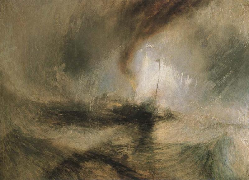 J.M.W. Turner snow storm stemboat off a harbour s mouth oil painting picture